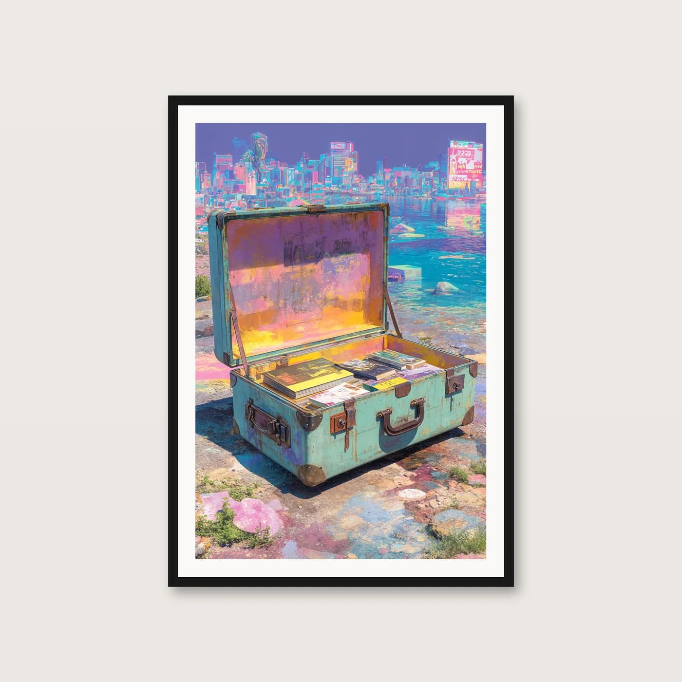 Wanderlust Suitcase